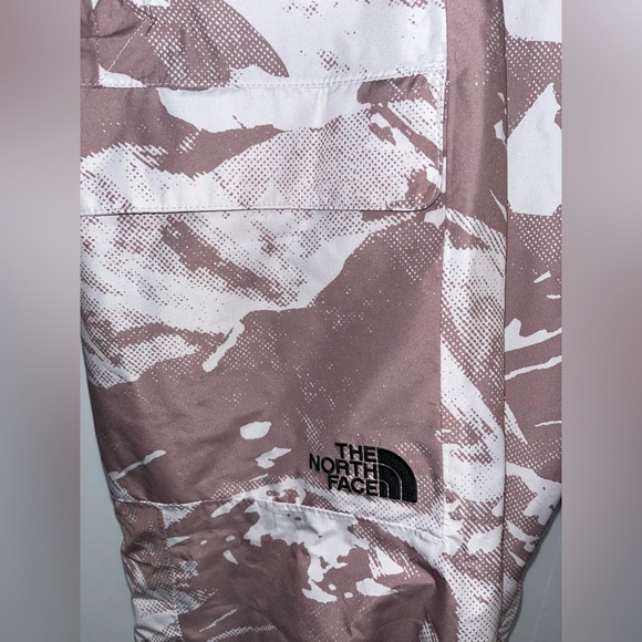 The North Face Freedom Insulated Pants Lavender Fog Tonal Mountainscape Print 2X - Picture 12 of 16